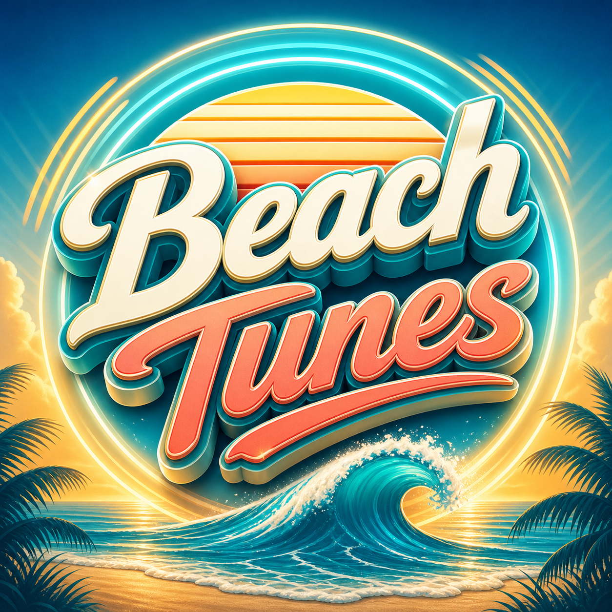 Beach Tunes radio station artwork
