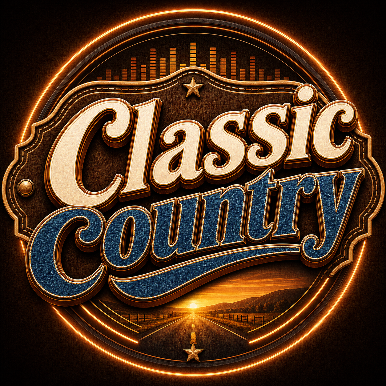 Classic Country radio station artwork