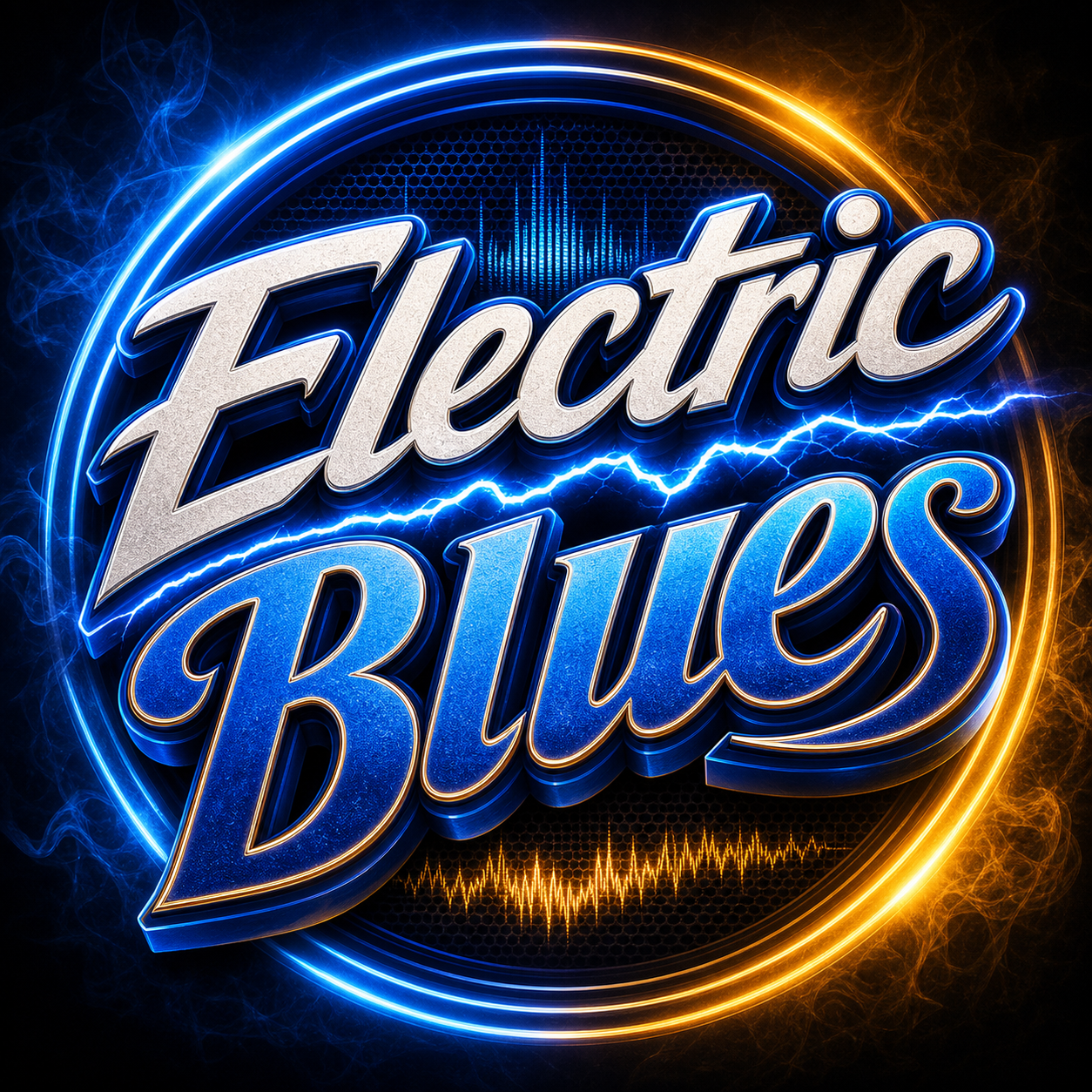 Electric Blues radio station artwork