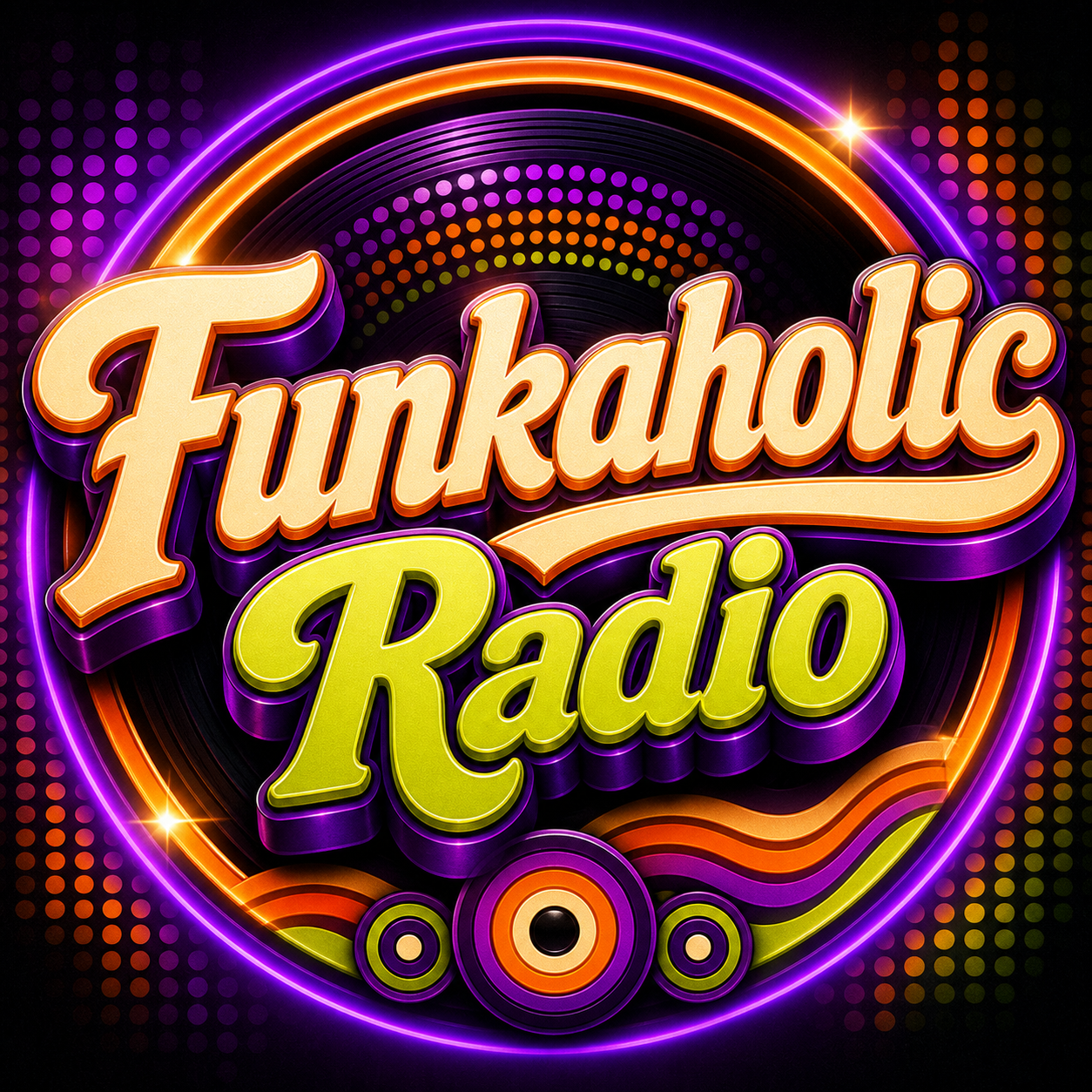 Funkaholic Radio radio station artwork