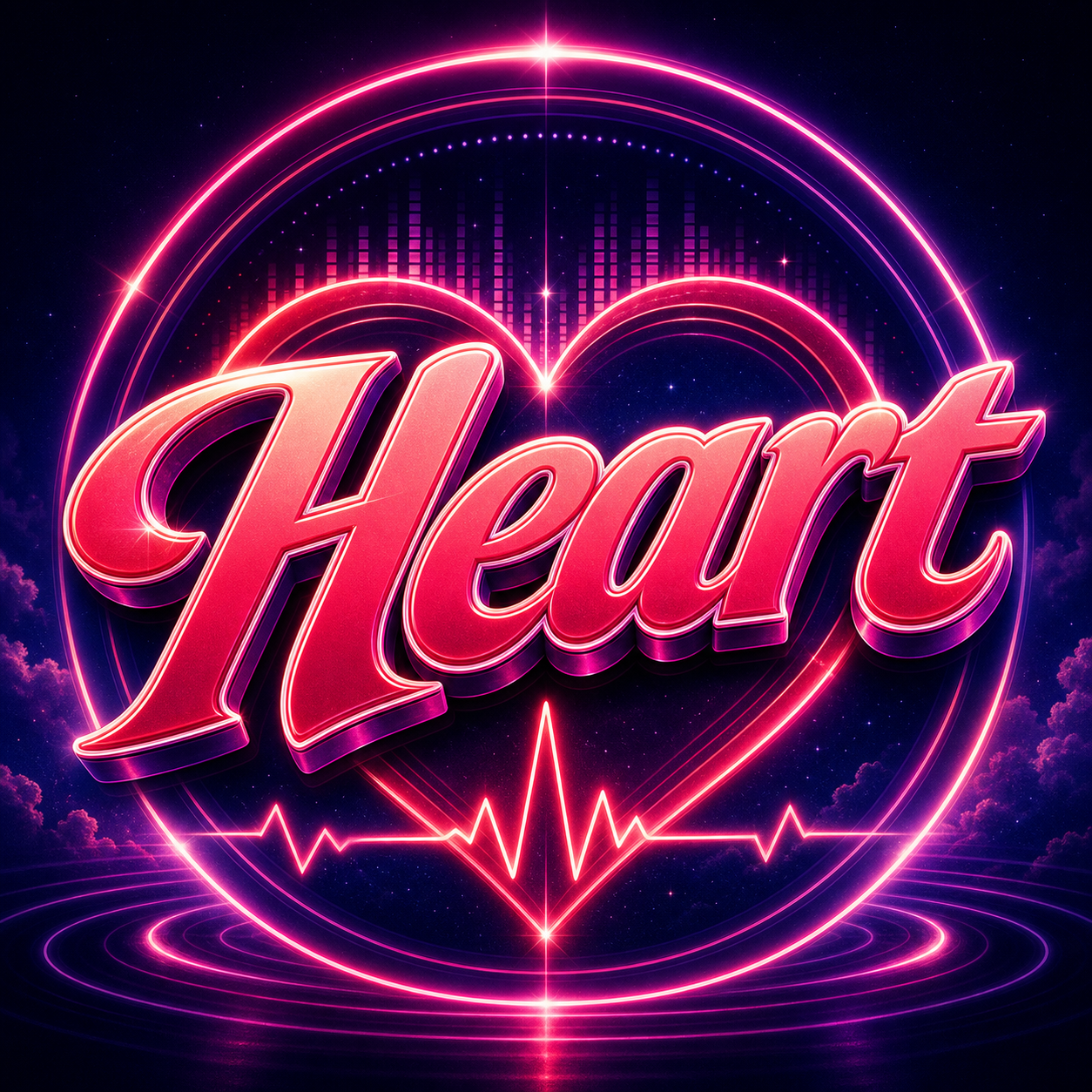 Heart radio station artwork
