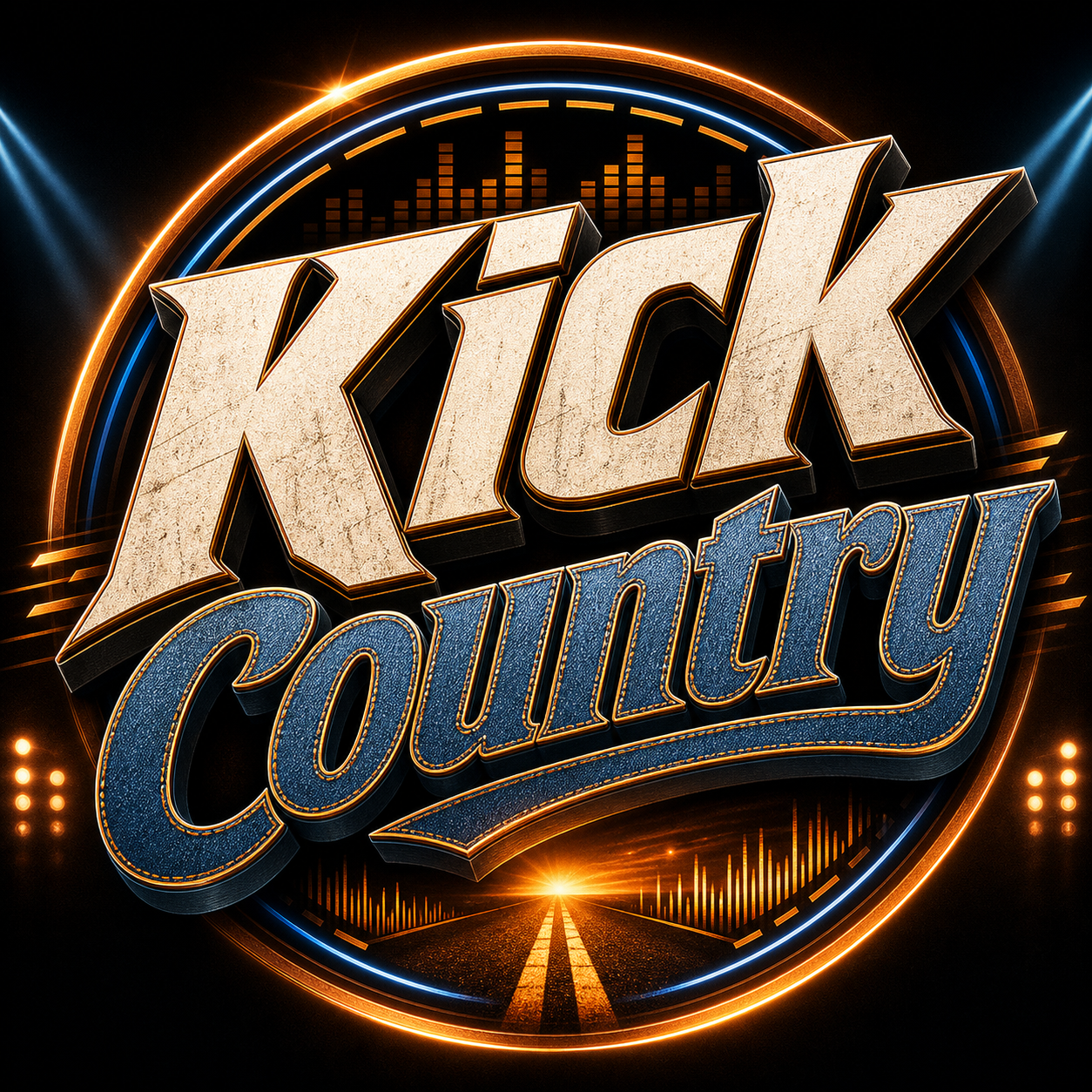 Kick Country radio station artwork