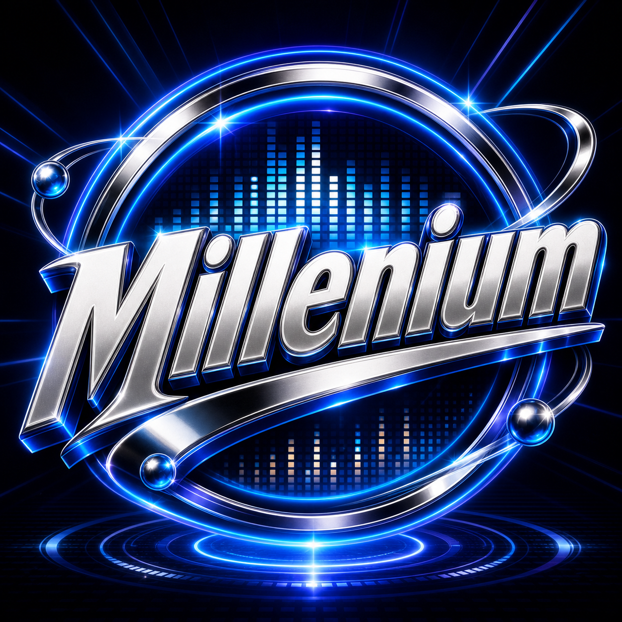 Millenium radio station artwork