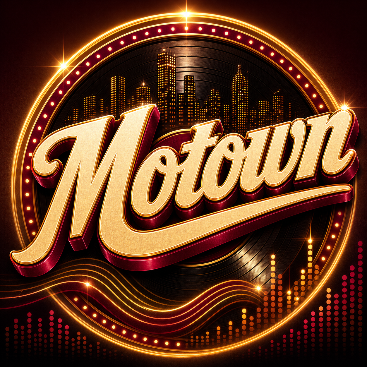 Motown radio station artwork